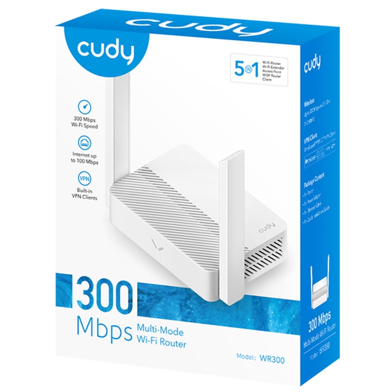CUDY WIRELESS ROUTER 2 ANTENNA