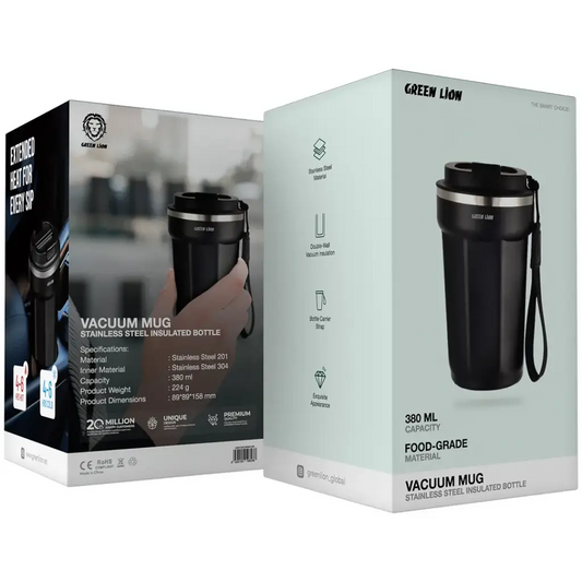 GreenLion Vaccum Mug Stainless Steel Insulated Bottle