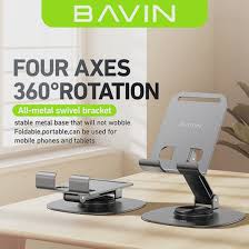 BAVIN D-S-PS70 360° Rotating Phone & Tablet Steel Holder